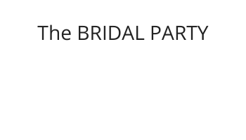 Bridal Party Christian Book